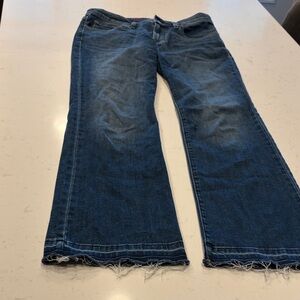 Calvin Klein Dark Blue Flare Jeans